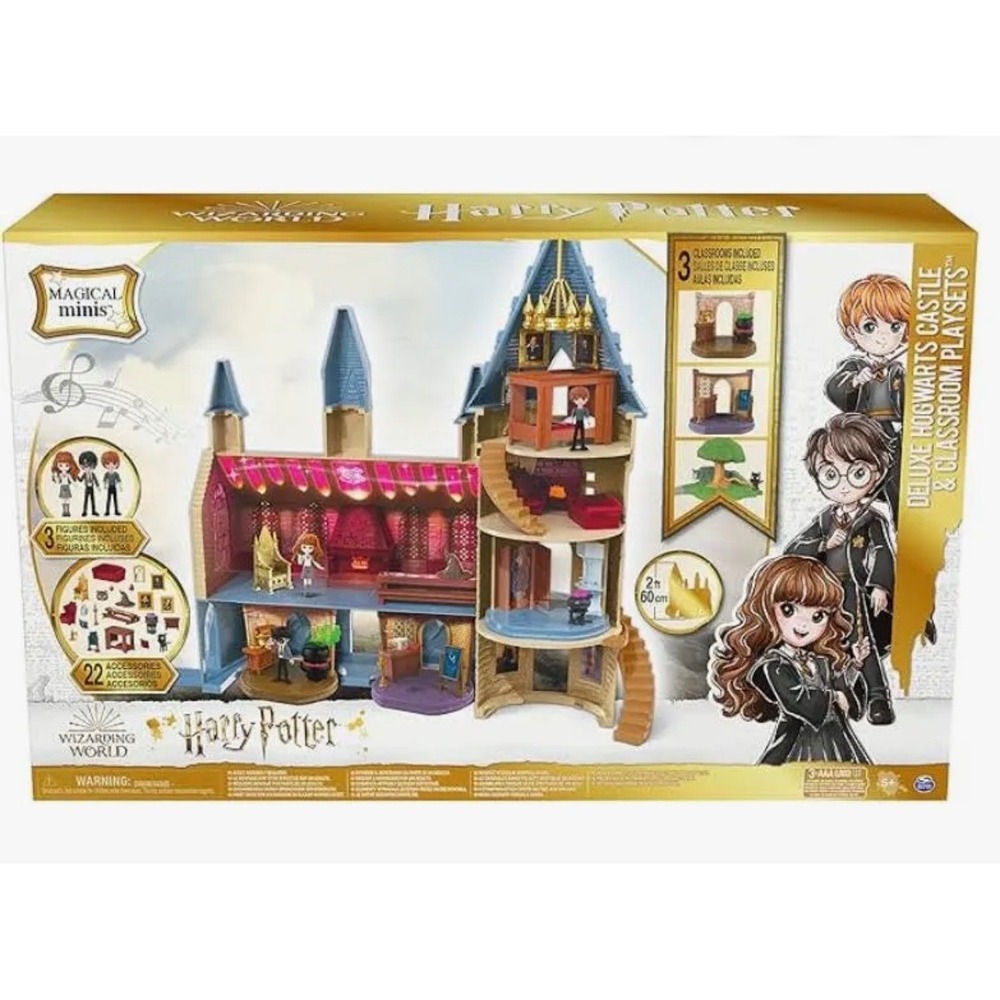 NIB!‎ Harry Potter Wizarding World Magical Minis Deluxe Hogwarts Castle Playset